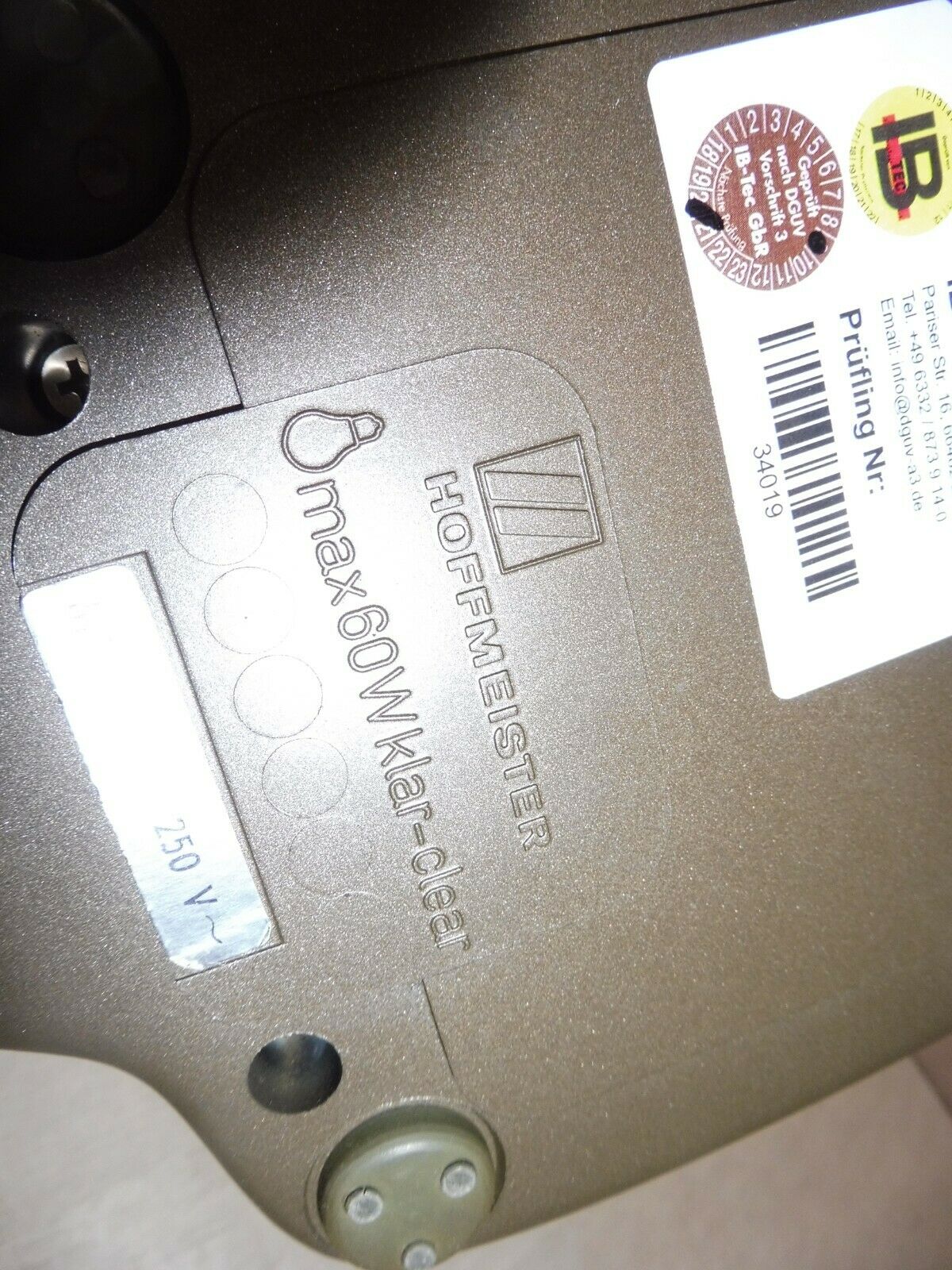 Old desk lamp, Pop Art, Hoffmeister, 70/vintage design