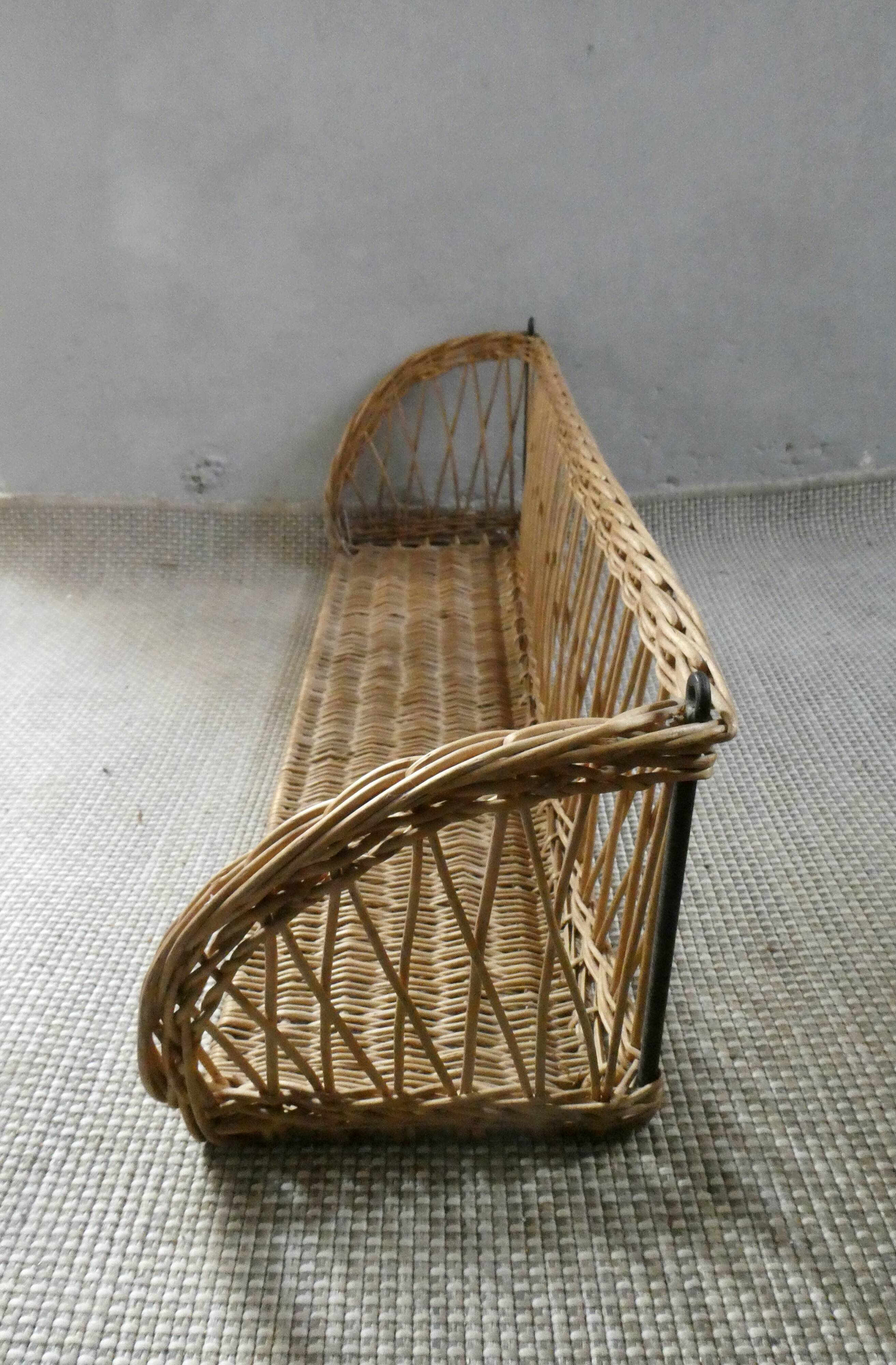 Etagère murale en ferotin des années 60
