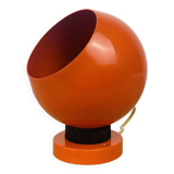 Eyeball space age orange 70's wall light
