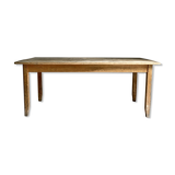 Farm table wood raw 50