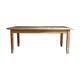 Table de ferme bois brut 50