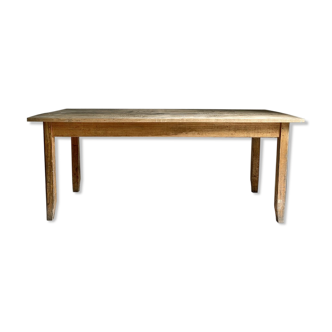 Farm table wood raw 50
