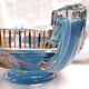 Cup "Noémie" Val Saint Lambert – Art Deco, handcrafted painting