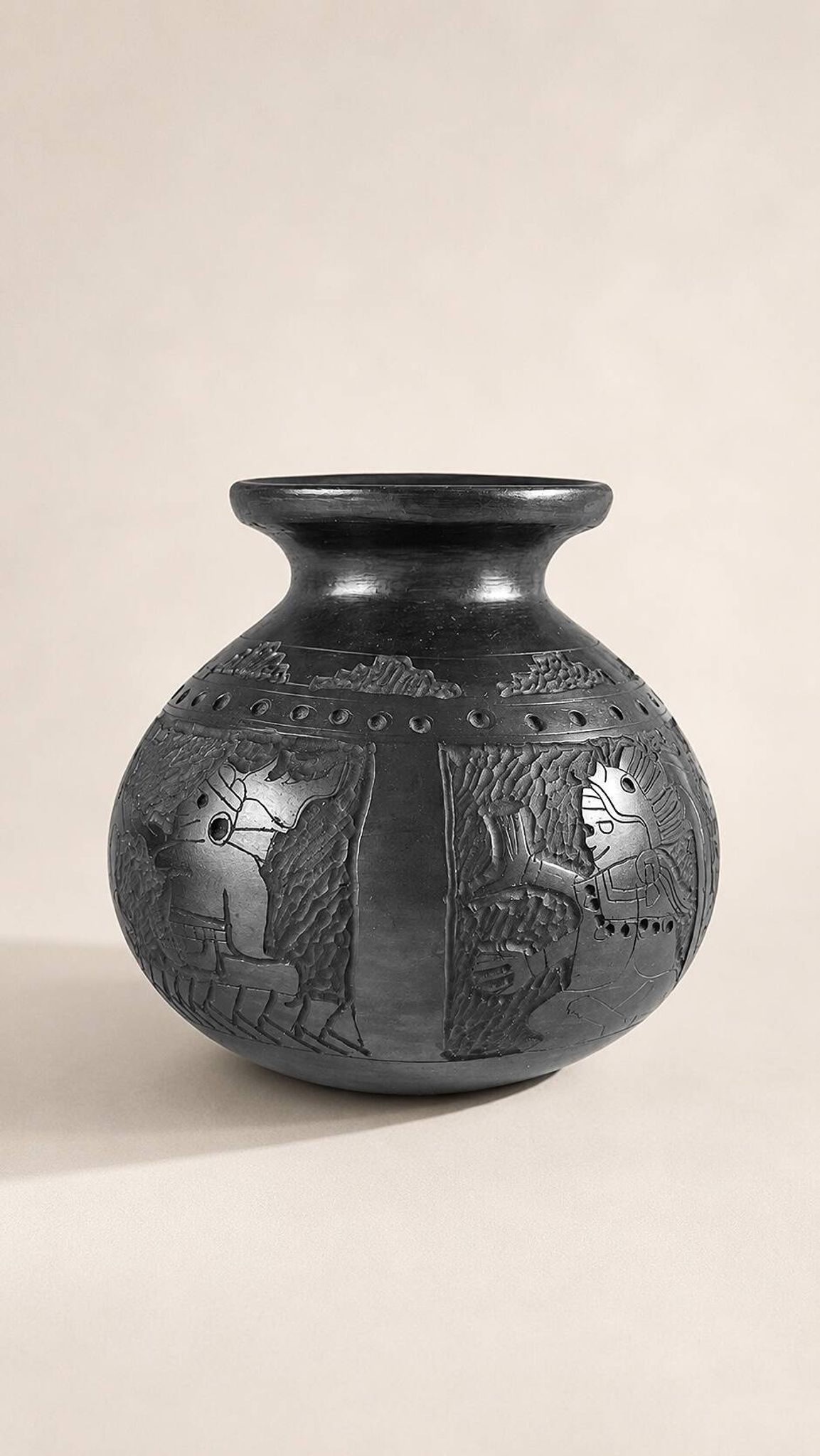 Vase mexicain vintage