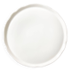 Pie or cheese dish, in white porcelain