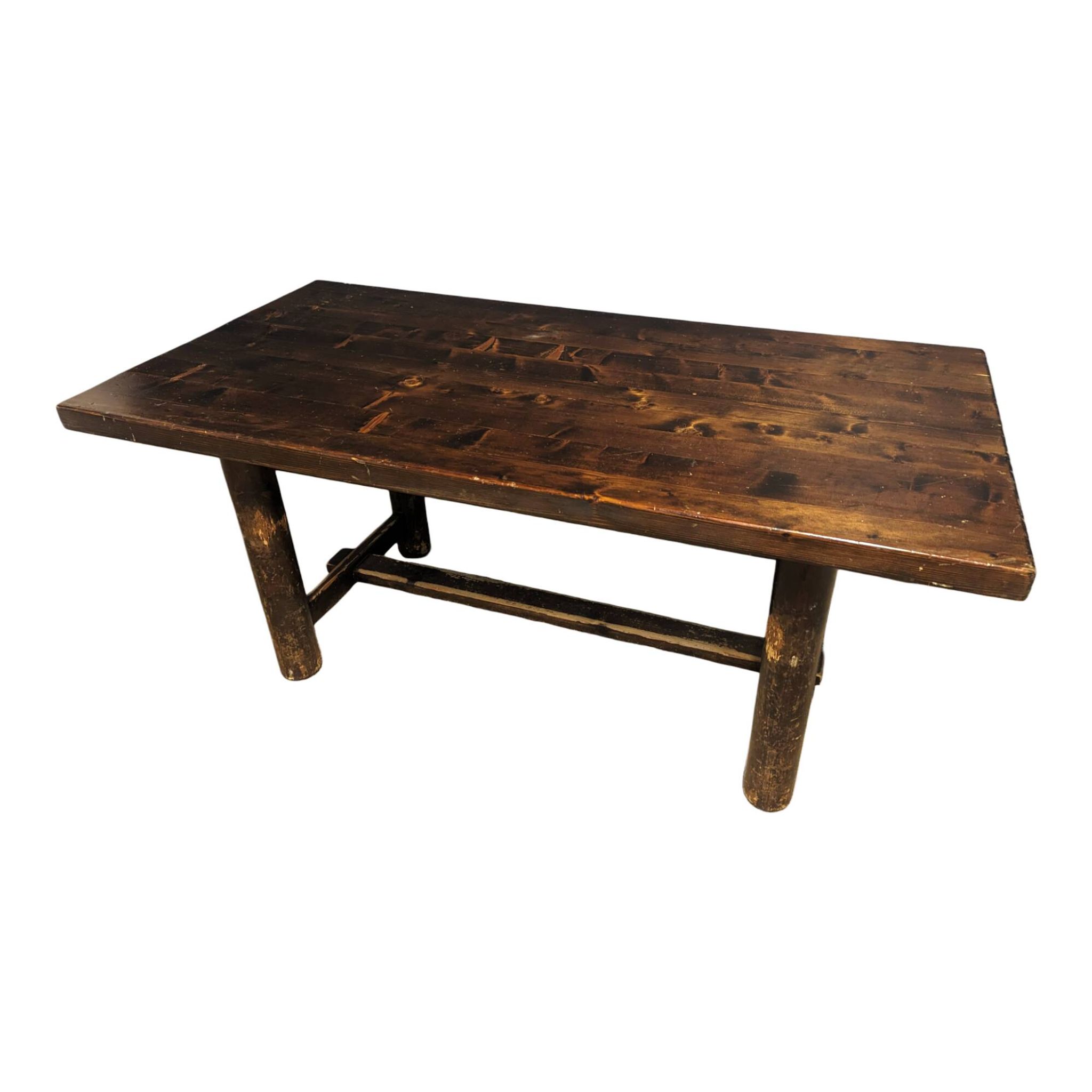 Table de Georges Robert en pin massif