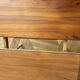Extendable dining table in teak by Ib Kofod-Larsen