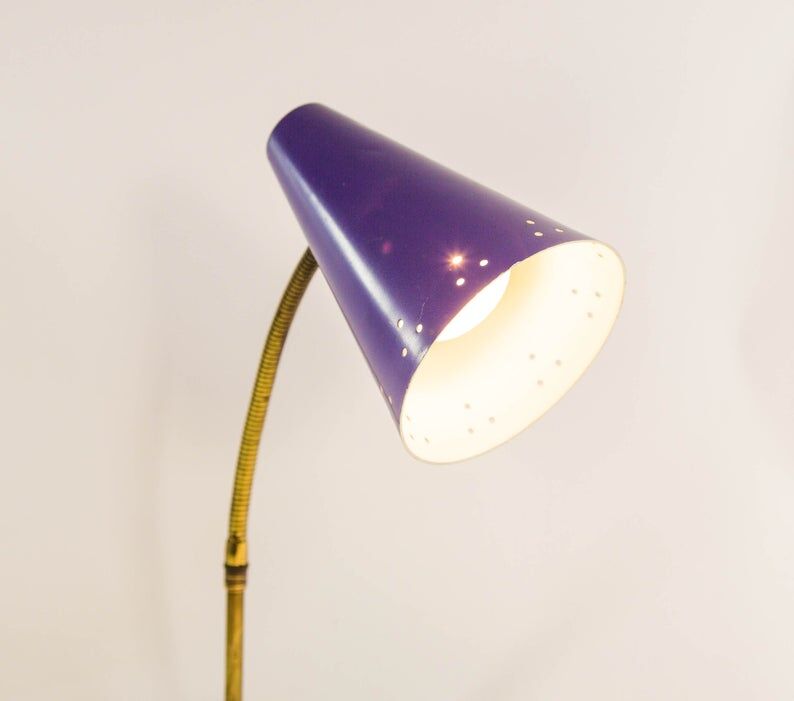 Purple lamp 60s