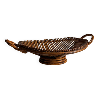 Wicker fruit basket