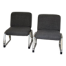 Paire de fauteuils 70