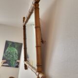 Bamboo style mirror 79x60cm