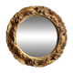 Mini miroir bois, 17 cm
