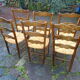6 peasant chairs