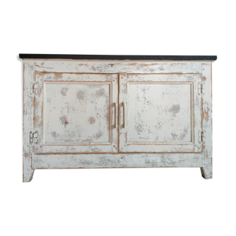 Renovated white Parisian buffet