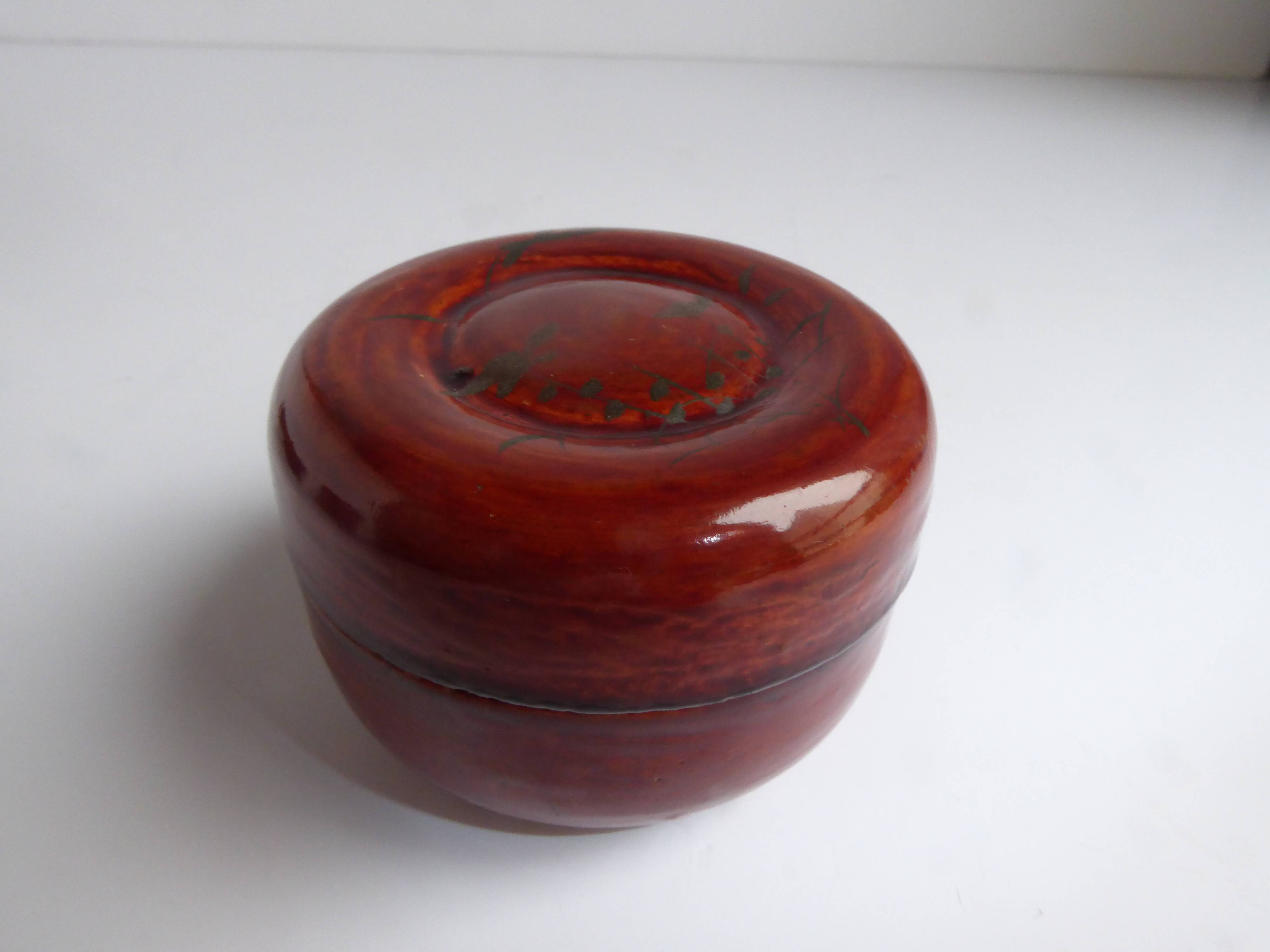 Lacquered wooden box Bouresche - Coeuillet