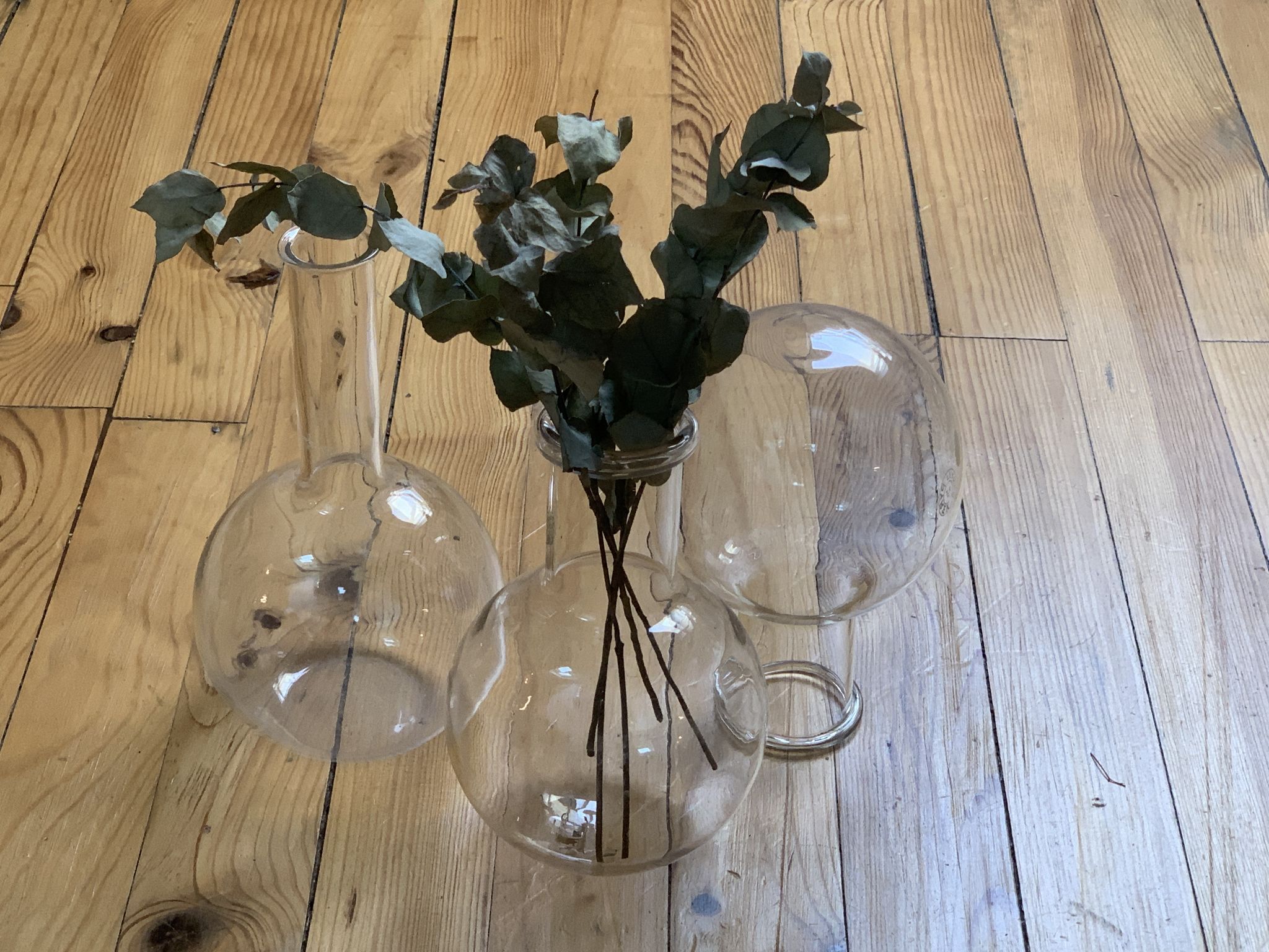 Vase vintage de laboratoire
