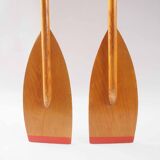 Paire de rames en bois anciennes