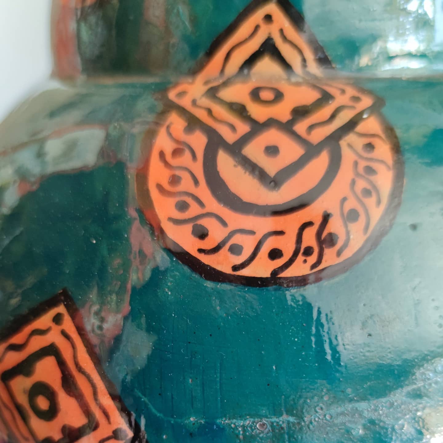 Ceramic vase by L. Andre, circa 1930