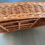 Vintage Rattan Serving Tray