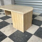 Vintage travertine coffee table