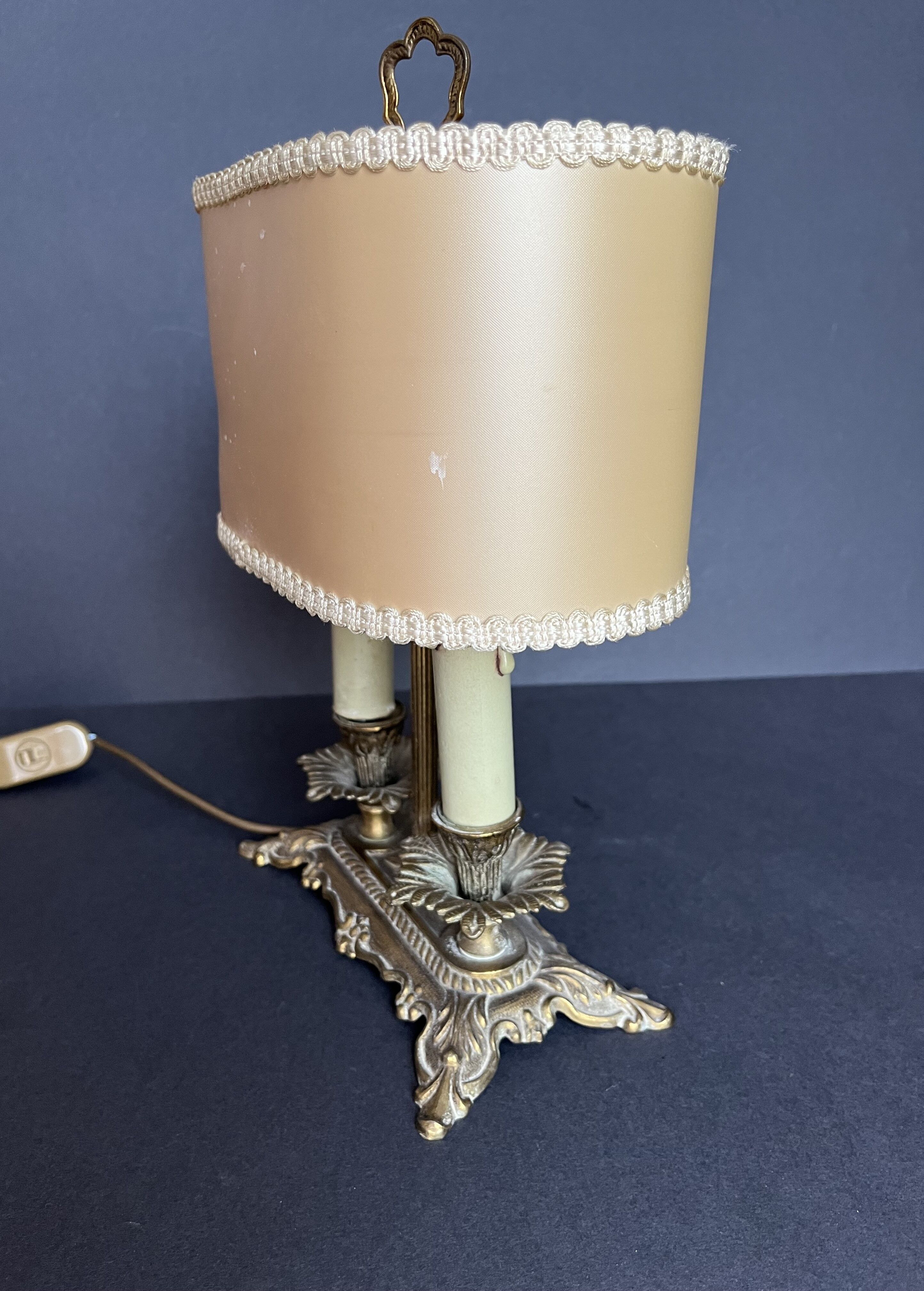 Small old lamp