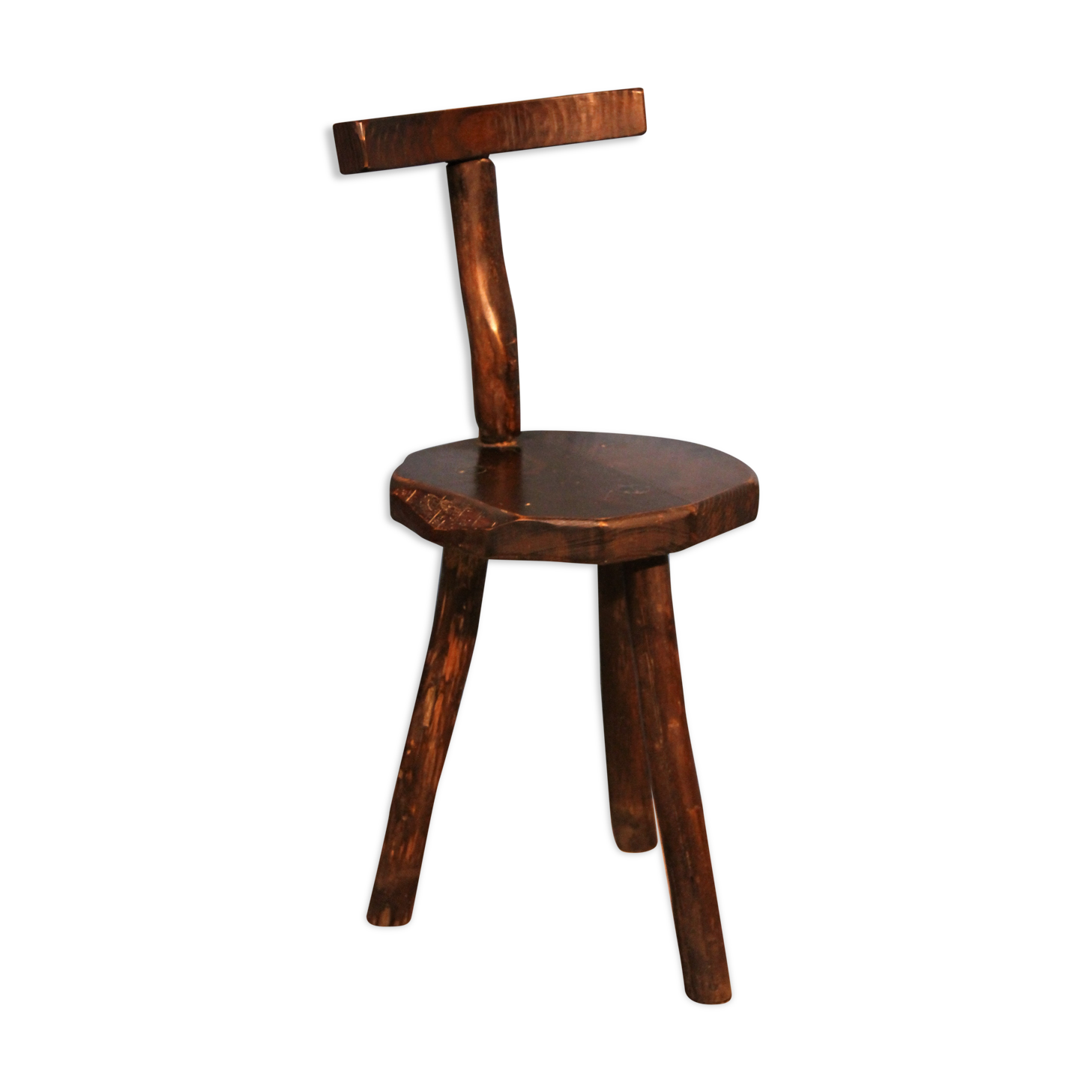 Tripod chair "Brutalist" 1950s