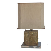 French resin table lamp, 70s