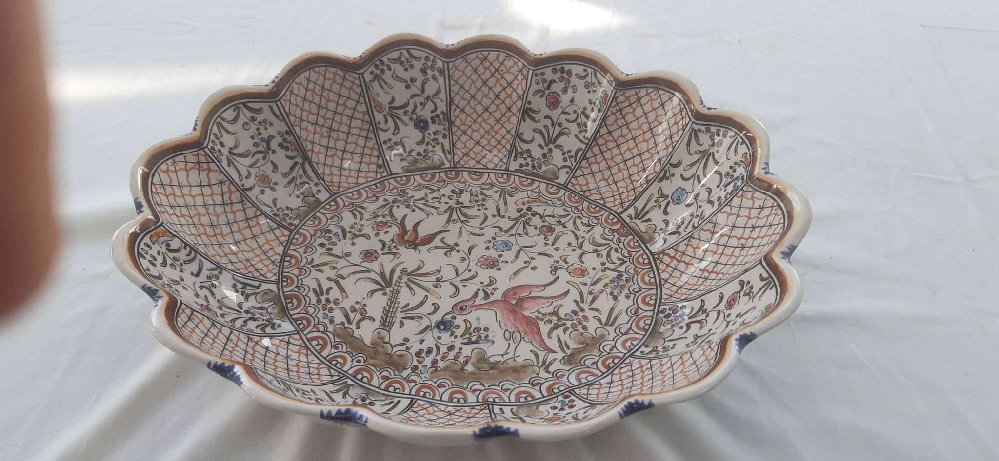 Conimbriga ceramic dish in Portugal