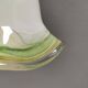 Pendant lamp in multicolored glass. Probably Danish or Swedish from 1970s