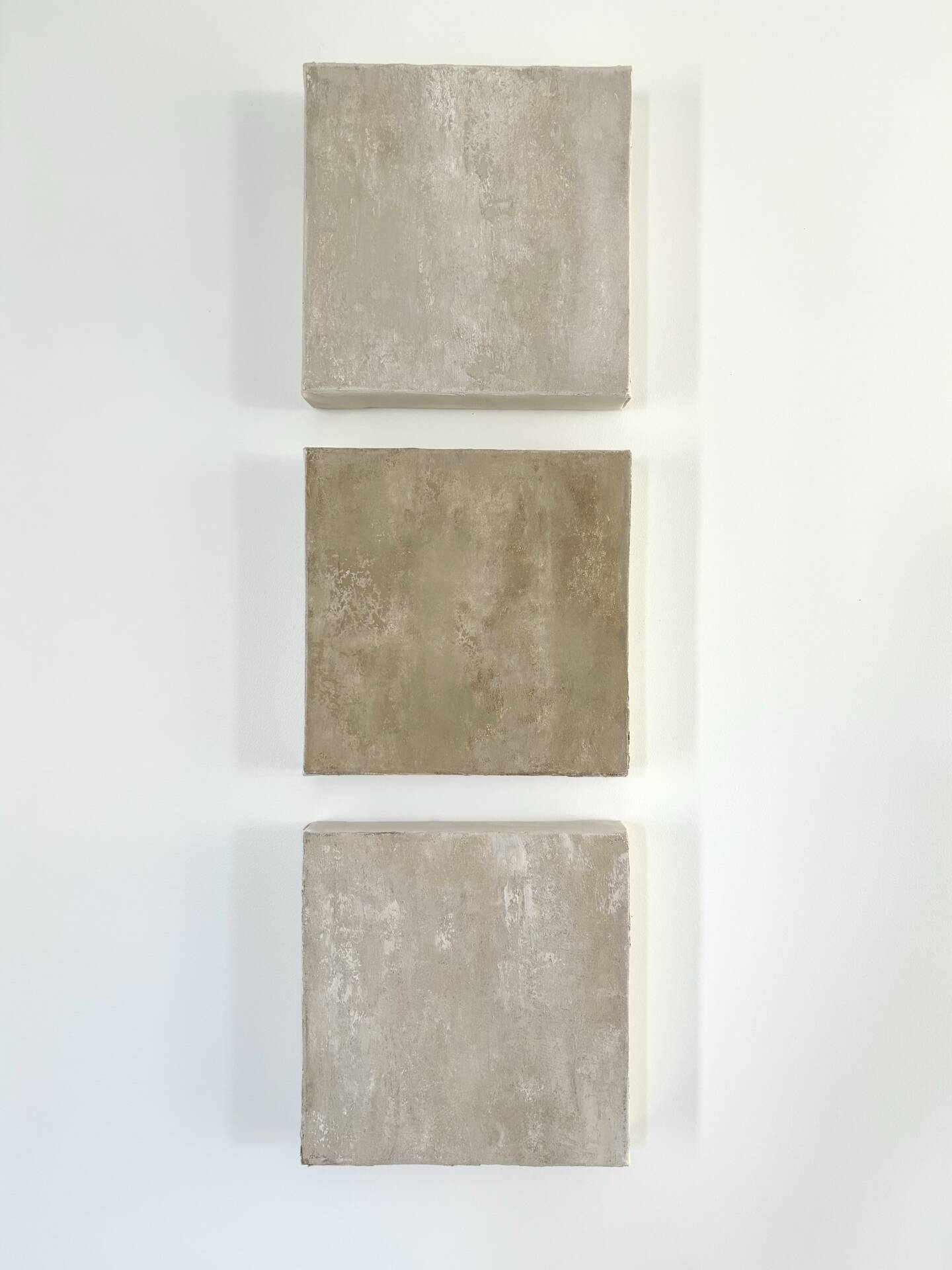 Triptych oil on canvas