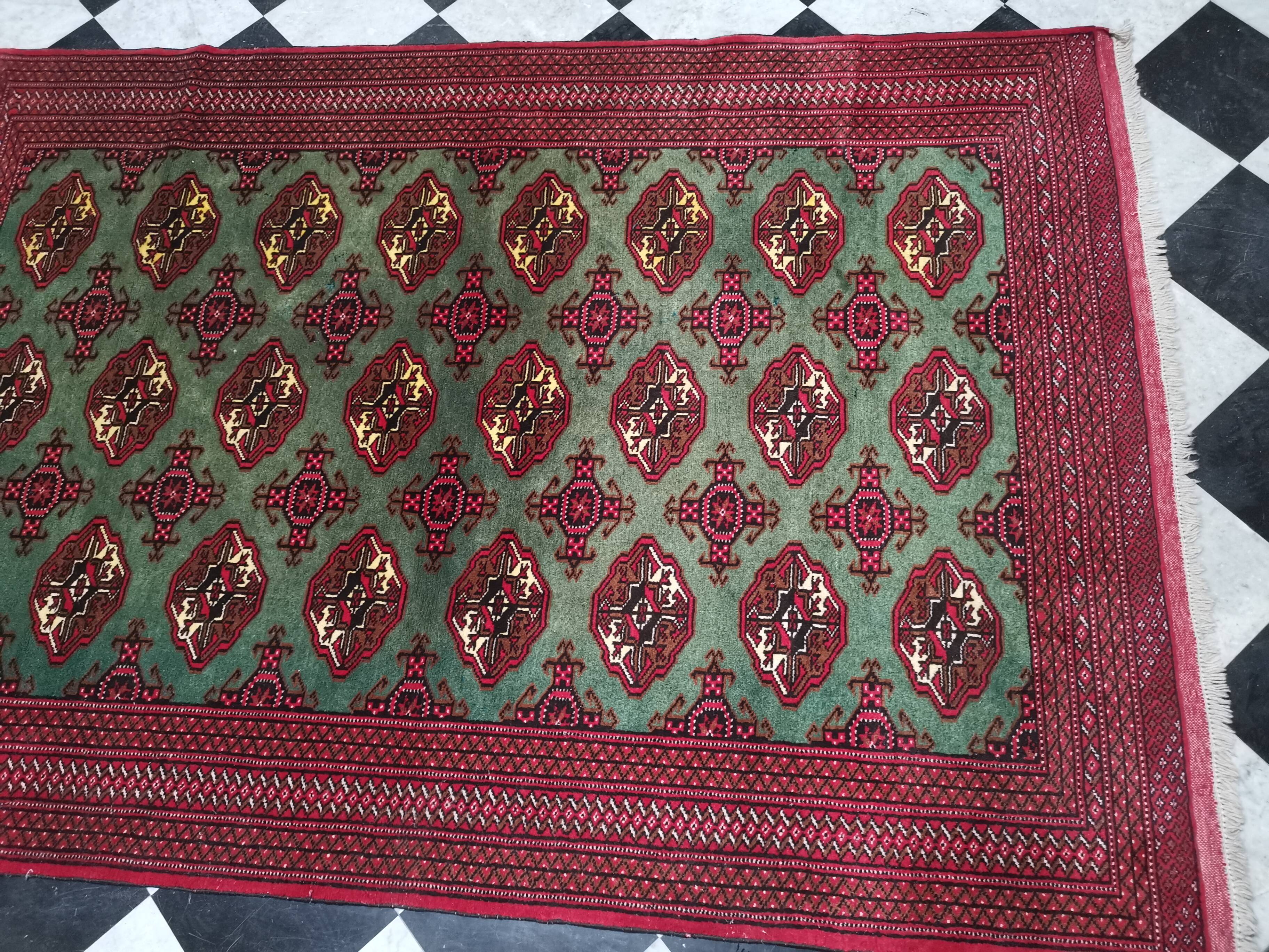 Tapis d'orient persan fait main Boukhara 190 x 130