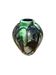 Ada LOUMANI vase in blown glass in shades of green