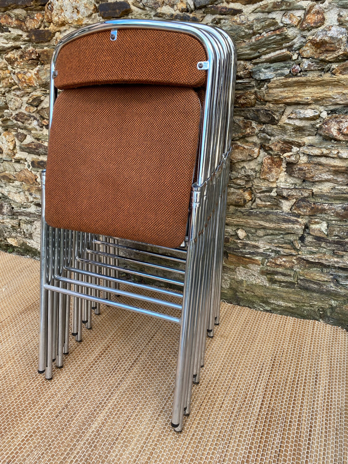 Souvignet folding chairs from the 1970s