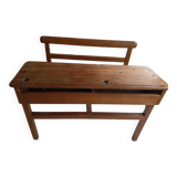School desk for 2 with bench