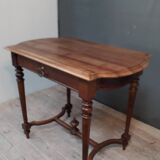Walnut burreau table in 1900