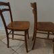 4 Lutherrma brand bistro chairs in their patinas – Very good condition