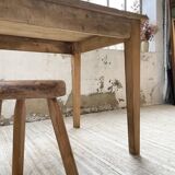 2m pine farm table