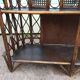 Set Bar + 2 rattan stool bamboo cannage