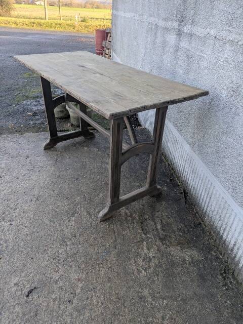 Old bistro table