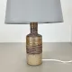 31 cm High Ceramic Table Lamp Base, 'Studio Pottery', by Tue Poulsen, Ceramic Denmark, 1970