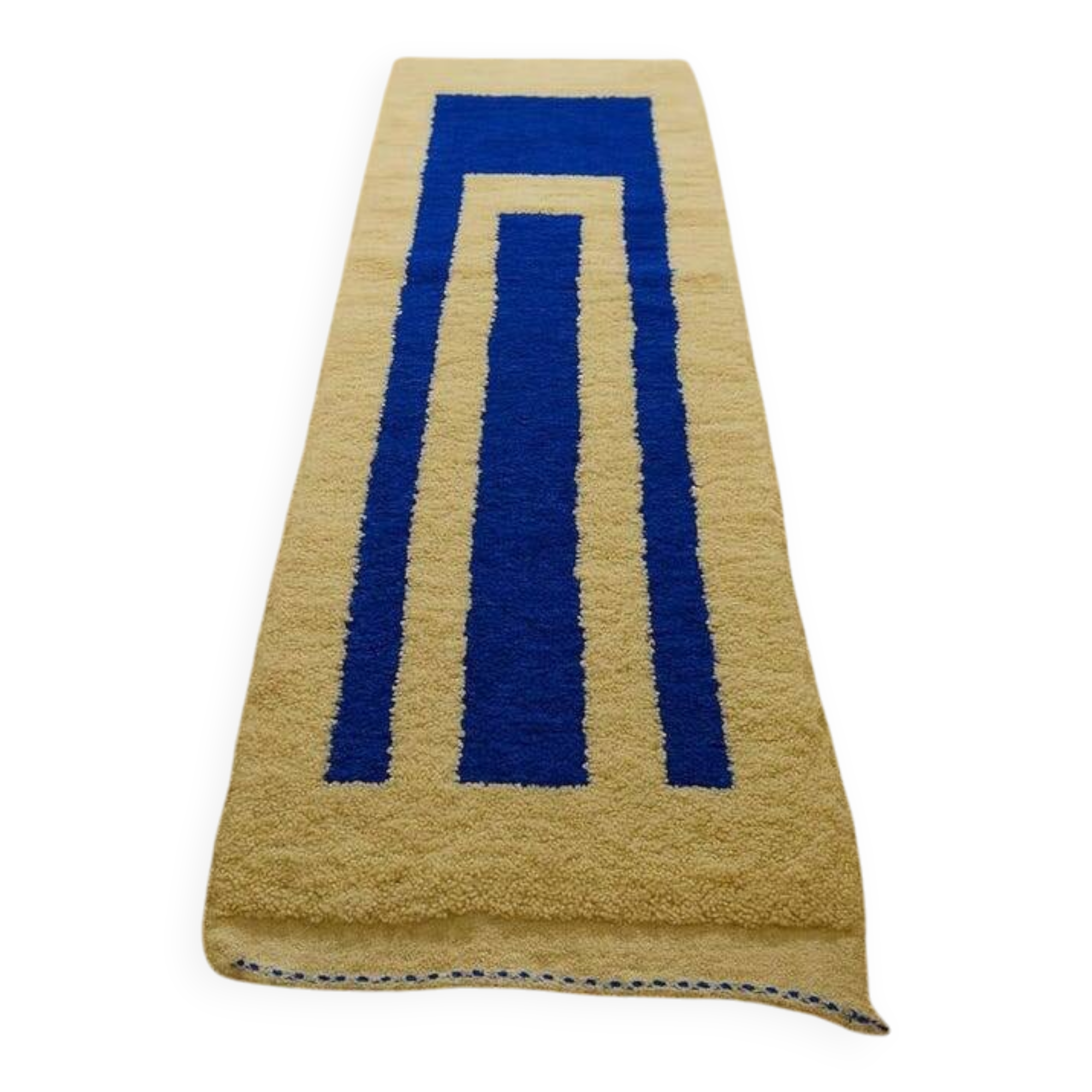 Handmade runner rug 300cm x 75cm