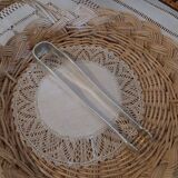Art Nouveau silver metal sugar tongs