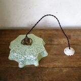Suspension opaline green clichy