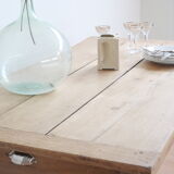Restored old farmhouse table
