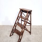 Old small folding painter's stepladder ladder