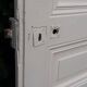 Communication door h221x79cm old paneled, molded, interior