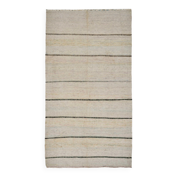 Turkish Handwoven Flatweave Chaput Kilim 186 cm x 352 cm