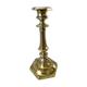 Candle holder / candlestick in golden brass 20s
