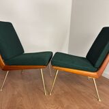 Pair of “Early Boomerang” armchairs attributed to Hans Mitzlaff & Eugen