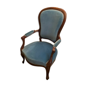 Fauteuil XIXe à dossier